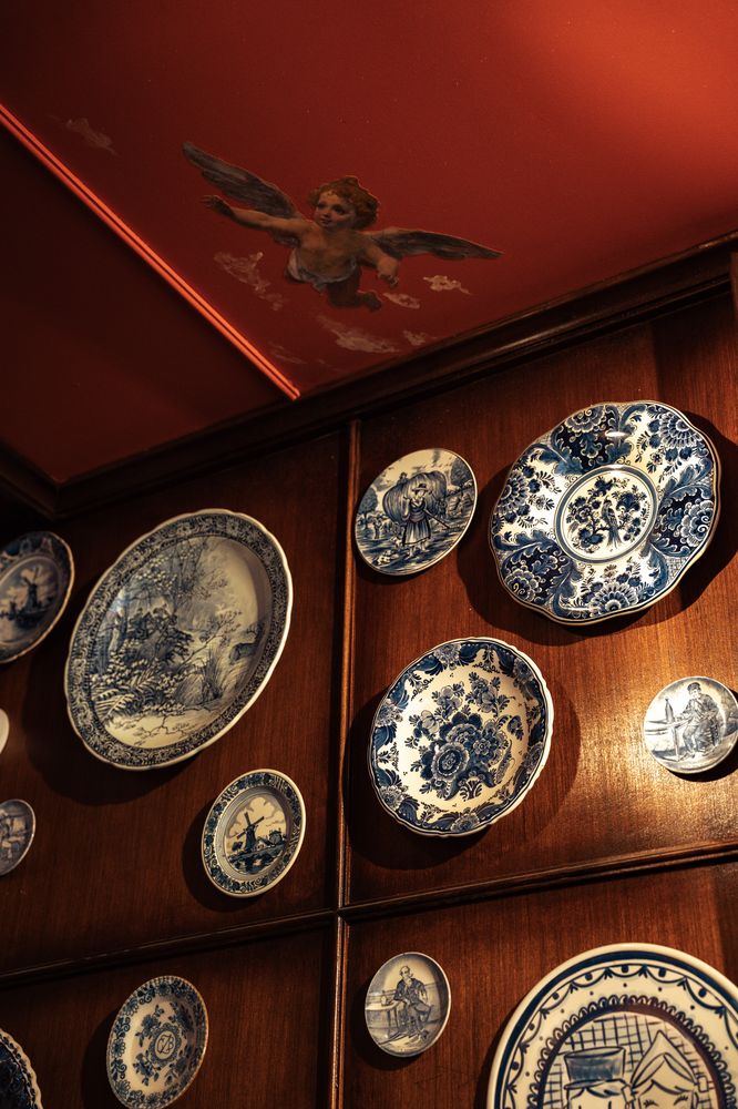 Heemelrijck Amsterdam — Delfts blauw aan de wand